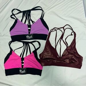 Victoria’s Secret PINK sports bra bundle